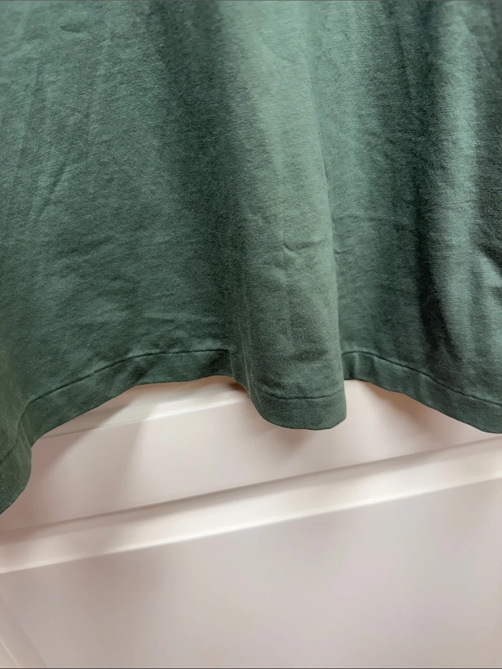 Polo by Ralph Lauren Olive Long-Sleeve Crew Shirt with Yellow Pony